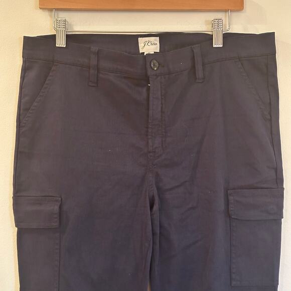 Women's J. Crew High Rise Skinny Cargo Pants sz 31 - Picture 2 of 7